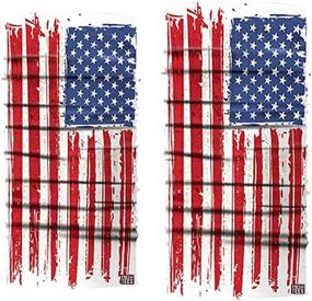 img 3 attached to 2-Pack American Flag Face Mask/Neck Gaiter/Balaclava - Fresh Tees Seamless Design