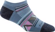 darn tough women's no show light bridge socks: comfort and durability combined! логотип