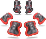 🧒 adicop knee pads for kids 3-8 years old: youth protective gear set for various sports activities - skateboarding, cycling, roller biking, inline skating, scooting, and skating logo