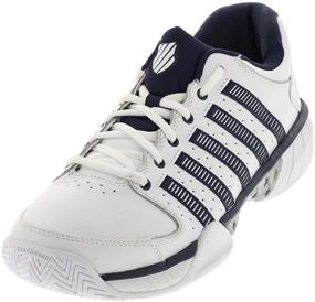 img 1 attached to K Swiss Hypercourt Express Tennis Shoes: Sleek Silver Design for Unmatched Performance