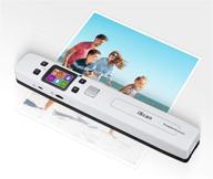 munbyn magic wand portable scanner: fast wi-fi document scanning, 1050dpi, 3sec a4 color scans, includes 16g memory card – for photos, receipts & more! logo