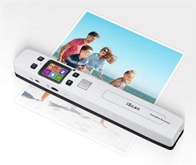 img 4 attached to MUNBYN Magic Wand Portable Scanner: Fast Wi-Fi Document Scanning, 1050DPI, 3sec A4 Color Scans, Includes 16G Memory Card – For Photos, Receipts & More!