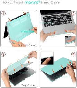 img 2 attached to MOSISO Compatible Version MacBook Retina Laptop Accessories for Bags, Cases & Sleeves