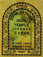 🕉️ experience divine bliss with india temple incense: song of india cones - box of 25 logo