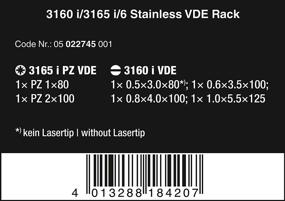 img 3 attached to Wera 05022745001 3165I Screwdriver Piece