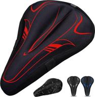 🚴 deer u gel bike seat cover (11x7.5 inch): premium comfort and protection for narrow bicycle seats logo