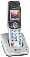 at&t ep562 5.8ghz dss handset with caller id for ep5632 expandable system (black/silver) - enhanced seo logo