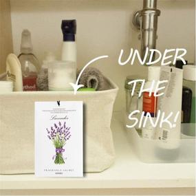 img 1 attached to 🌺 Enhance Any Space with MYARO 12 Packs Lavender Scented Sachets - A-Lavender Fragrance for Drawers and Closets