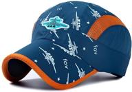 🧢 home prefer lightweight outdoor boys' hats & caps for enhanced protection logo
