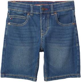 img 1 attached to 👖 Revolutionary Portola Denim Shorts for Big Kids by Tommy Hilfiger