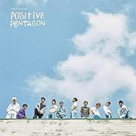 🔼 pentagon - positive (6th mini album) cd+2 booklet+photocard+official folded poster+extra photo card by cube entertainment logo