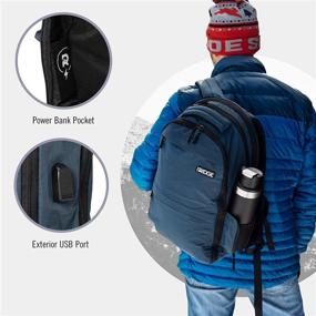 img 3 attached to Ridge Commuter Weatherproof Backpack Waterproof Laptop Accessories