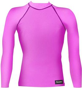 img 1 attached to 👙 Aeroskin Women's Unisex-Adult Rash Guard: Ideal Protective Swimwear for Ladies