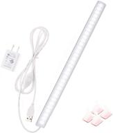 💡 super slim dimmable under cabinet light: 12 inch plug in led closet light with memory function - cold white 6000k логотип