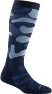 darn tough camo jr. otc midweight sock with cushion - kid's: ultimate performance and comfort in a camouflage style logo