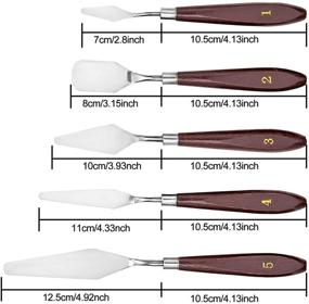 img 3 attached to Stainless Painting Scraper Spatula Palette