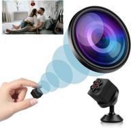 📷 2021 mini spy camera wireless hidden - full hd 1080p portable small nanny camera covert cop cam with micro usb - security surveillance camera with night vision and motion detection for home, office, and car logo