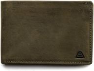 andar leather bifold leather ambassador: stylish and functional wallet logo