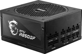 img 4 attached to 💥 MSI MPG A850GF Power Supply: 850W, Full Modular, 80 PLUS Gold Certified, 10-Year Warranty