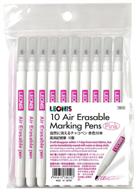 🖍️ leonis 10 air erasable marking pens pink: fade-proof precision for crafting and sewing projects logo