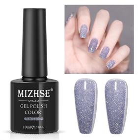 img 4 attached to MIZHSE Reflective Manicure Beginners Colorful Foot, Hand & Nail Care for Nail Art & Polish