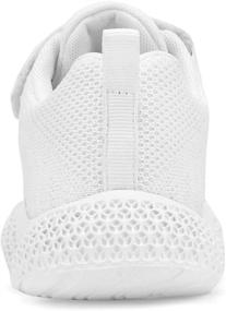 img 1 attached to Lightweight and Breathable Girls' Athletic Sneakers by Santiro