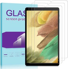 img 4 attached to 📱 Premium [3 Pack] WRJ Tempered Glass Screen Protector for Samsung Galaxy Tab A7 Lite (8.7 Inch) - Ultimate Protection and Clarity