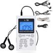 btech mpr-af1 am fm personal radio with two types of stereo headphones portable audio & video for radios logo