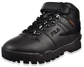 img 1 attached to Fila Childrens Weather Castlerock Silver Boys' Shoes