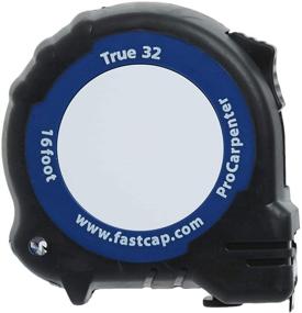 img 3 attached to FastCap Tape Measure 1 Inch x 16 Feet, Black/Blue - Superior Accuracy and Durability with PMMR-TRUE32 Technology