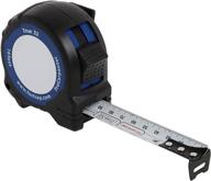 fastcap tape measure 1 inch x 16 feet, black/blue - superior accuracy and durability with pmmr-true32 technology logo