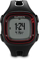 garmin forerunner 10 gps часы (черный/красный) логотип