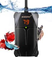 🐠 boeespat small aquarium heater: efficient 50w/75w/100w heater for 5/10/20 gallons betta fish tanks with led temperature controller and smart thermostat logo