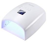 💅 wireless battery chargeable 48w uv nail lamp: fast curing gel nail dryer with sensor for fingernail & toenail gels based polishes logo