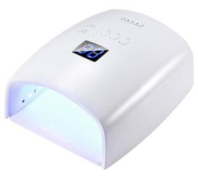 img 4 attached to 💅 Wireless Battery Chargeable 48W UV Nail Lamp: Fast Curing Gel Nail Dryer with Sensor for Fingernail & Toenail Gels Based Polishes