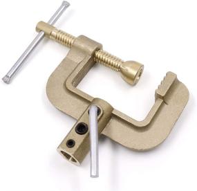 img 2 attached to 🔗 HITBOX G Ground Welding Earth Clamp: 0.75kg Full Copper 400A High Standard Solid Brass Earth Clamp for Industrial Applications