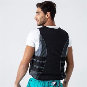 img 2 attached to 🚤 USCG Approved Adult Universal Life Vest by Leader Accessories