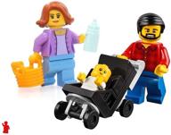 🚼 stroller package for lego city minifigure set logo