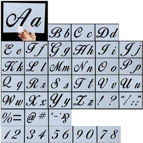 img 4 attached to Трафареты Upriver для рисования шаблонов алфавита