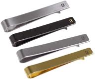 epoint etb0108 stainless men's accessories: stylish colors, various sizes for cuff links, shirt studs & tie clips logo