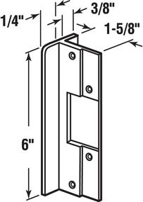img 2 attached to 🔒 Aluminum Latch - Prime Line Products 9481