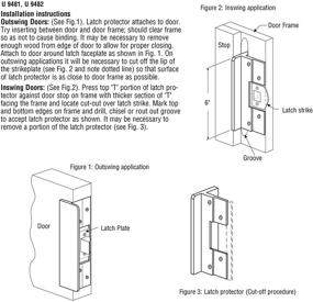img 1 attached to 🔒 Aluminum Latch - Prime Line Products 9481