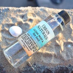 img 4 attached to 🌊 Ocean Mist & Sea Salt Scented Reed Diffuser Refill with Free Reed Sticks - Urban Naturals, 4 oz.