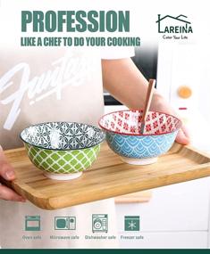 img 2 attached to 🌈 Lareina Porcelain Colorful Dessert Condiments: Elevate your Table with Luxury and Vibrant Flavors