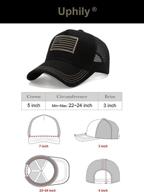 🧢 uphily unisex-adult men's baseball: stylish and versatile headwear option for men and women logo