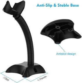 img 1 attached to 🔍 NADAMOO Hand-free Adjustable Bar Code Scanner Stand for BUR3003, BF0022, BUR3071, BUR3072, Bur3146, and Bur3147 Scanners