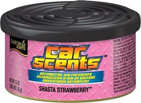 img 3 attached to 🚗 California Scents Car Scents - Eco-Friendly Odor Neutralizer for Car, Truck or Van, Shasta Strawberry Scent, 1.5 oz (4 Pack)