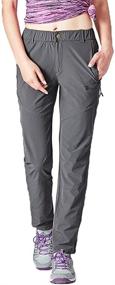 img 3 attached to 👖 Gopune Women's Outdoor Hiking Pants: Lightweight, Quick Dry, Water Resistant Mountain Trousers for Active Adventurers
