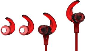 img 2 attached to Altec Lansing MZX856-RED Bluetooth Active Earbuds