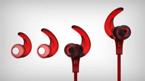 img 1 attached to Altec Lansing MZX856-RED Bluetooth Active Earbuds